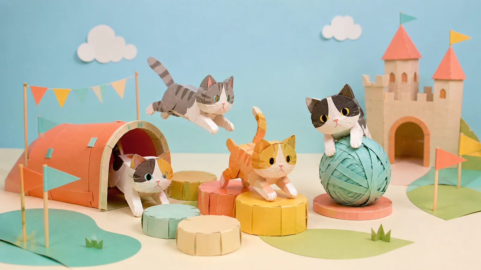 Thumbnail do evento Jogos Felinos Papercraft 2027